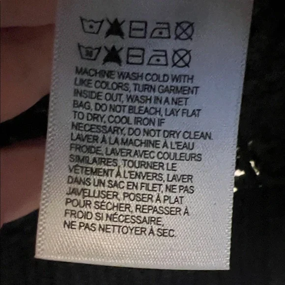 Lucky Brand Charcoal Hoodie Sweater - Picture 4 of 5